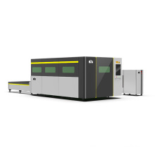 Fiber laser cutting machine 1000W 2000W 3000W  laser cutting machine for metal sheet with double table